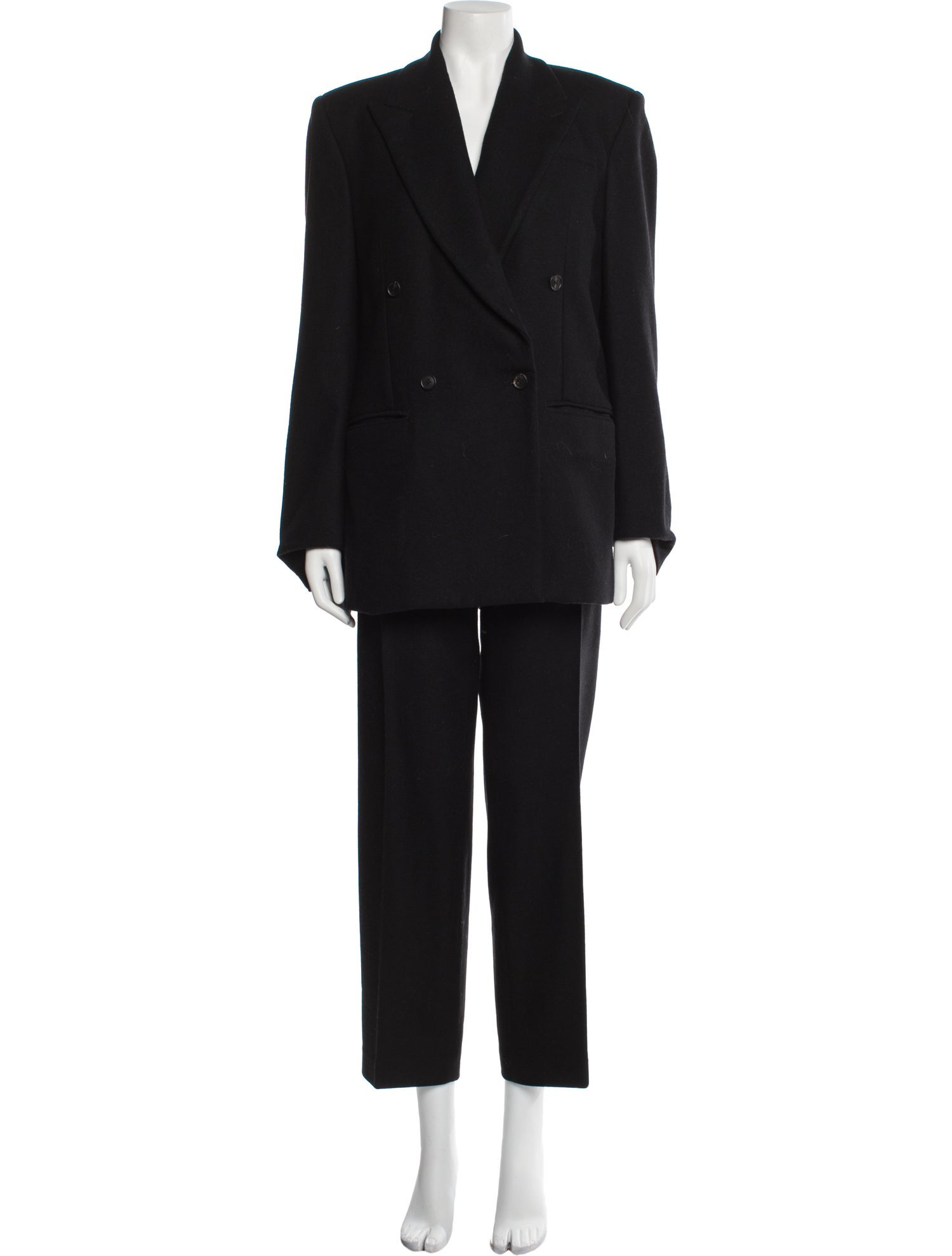 Interior Wool Pantsuit