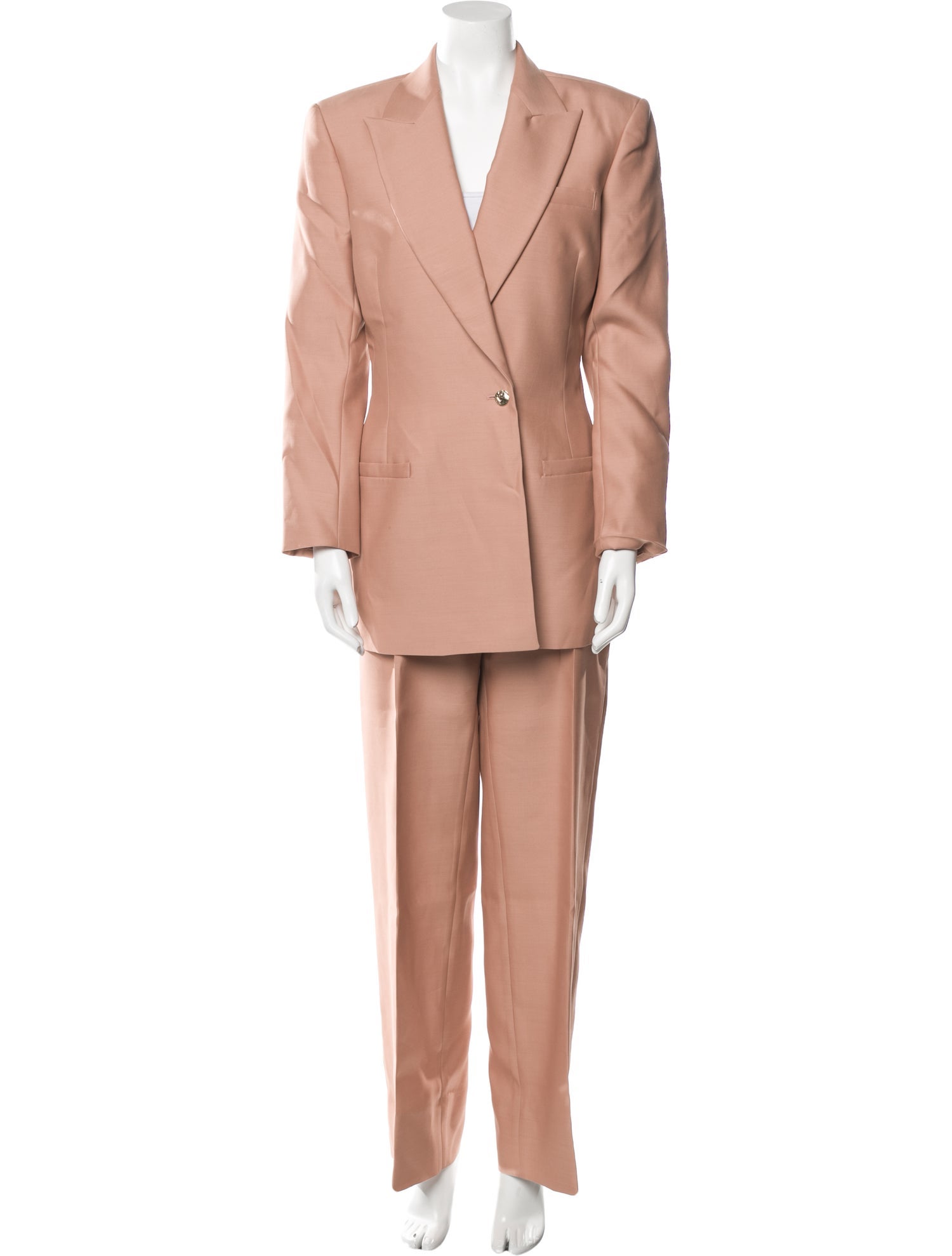 Interior Virgin Wool Pantsuit
