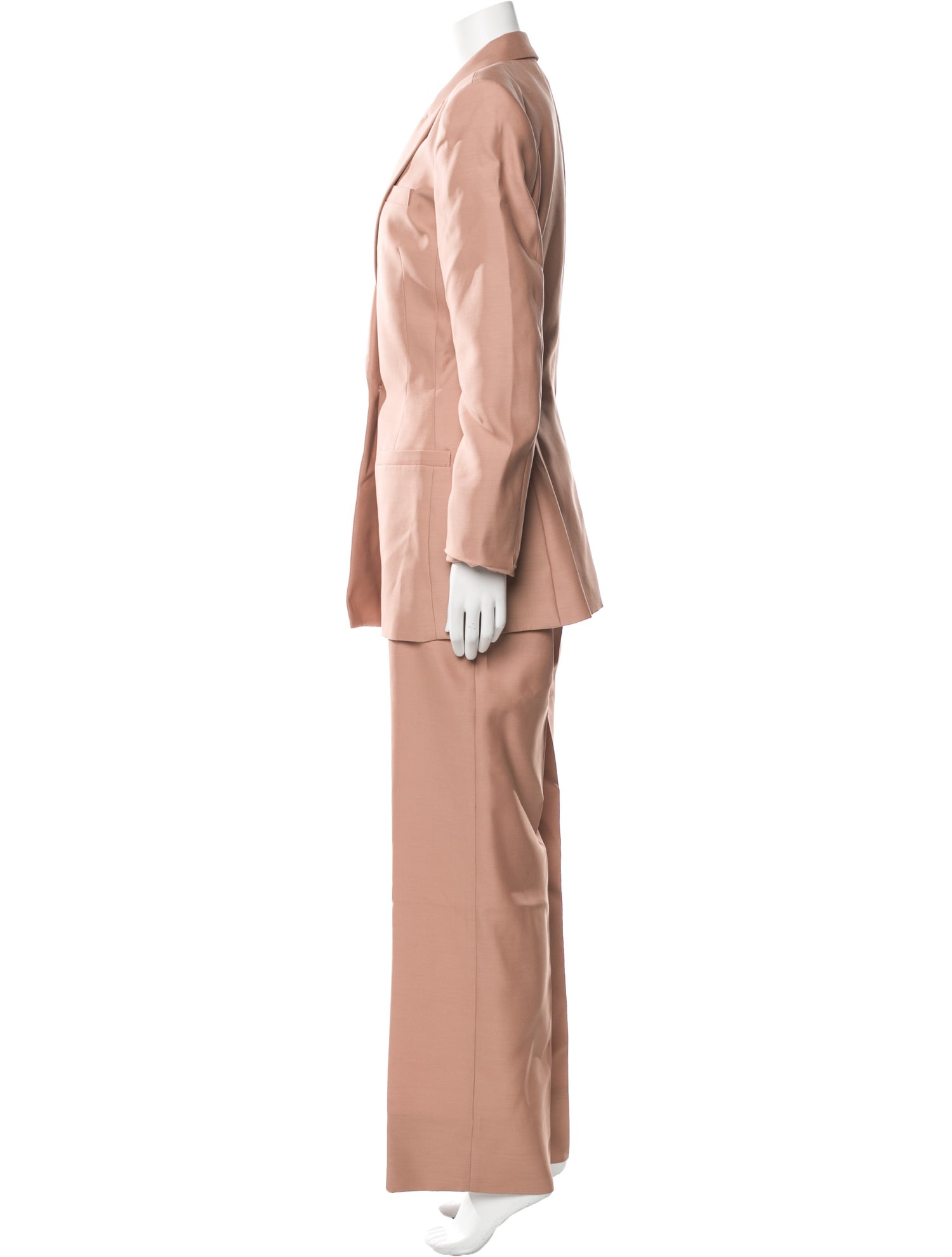 Interior Virgin Wool Pantsuit
