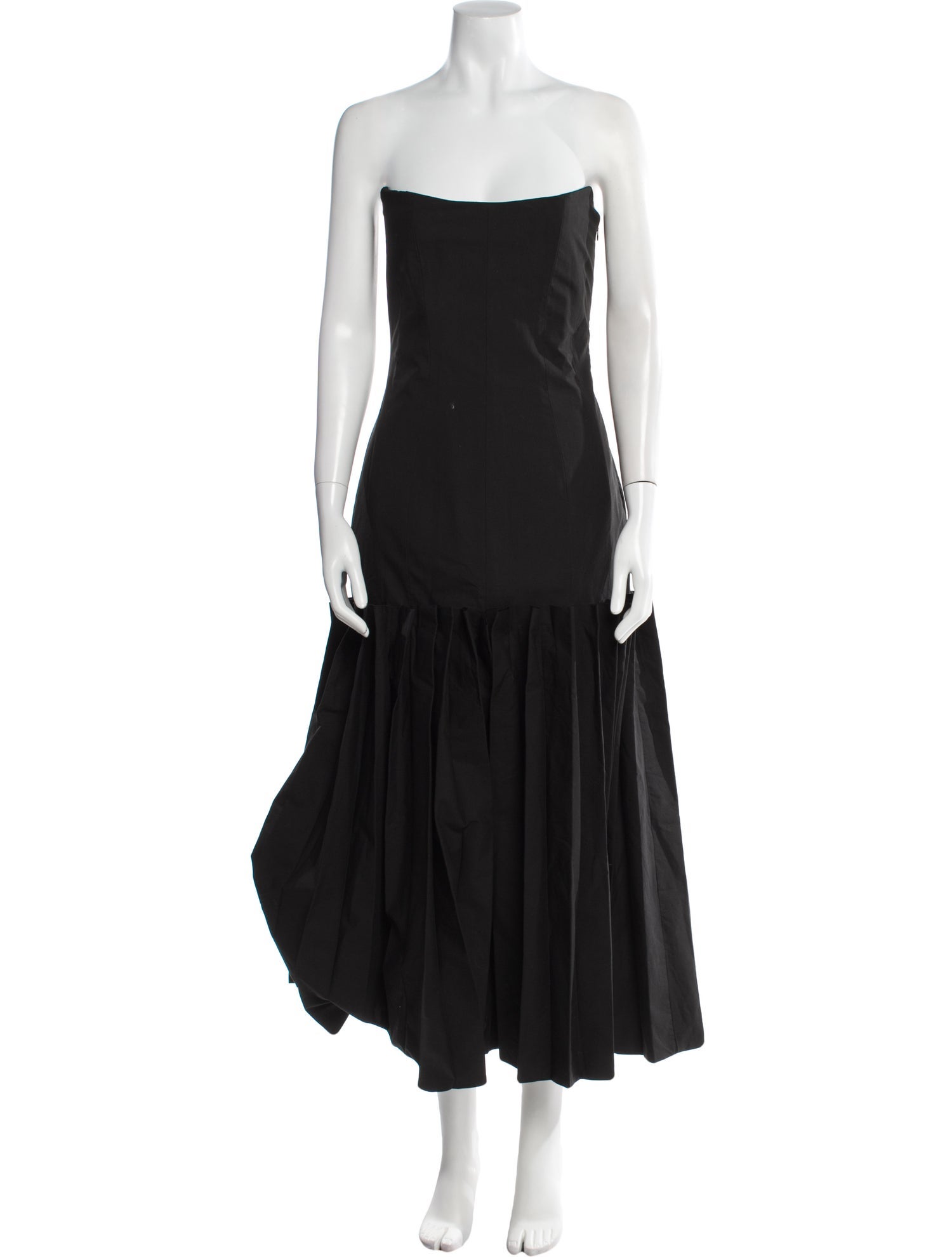 Interior Strapless Midi Length Dress