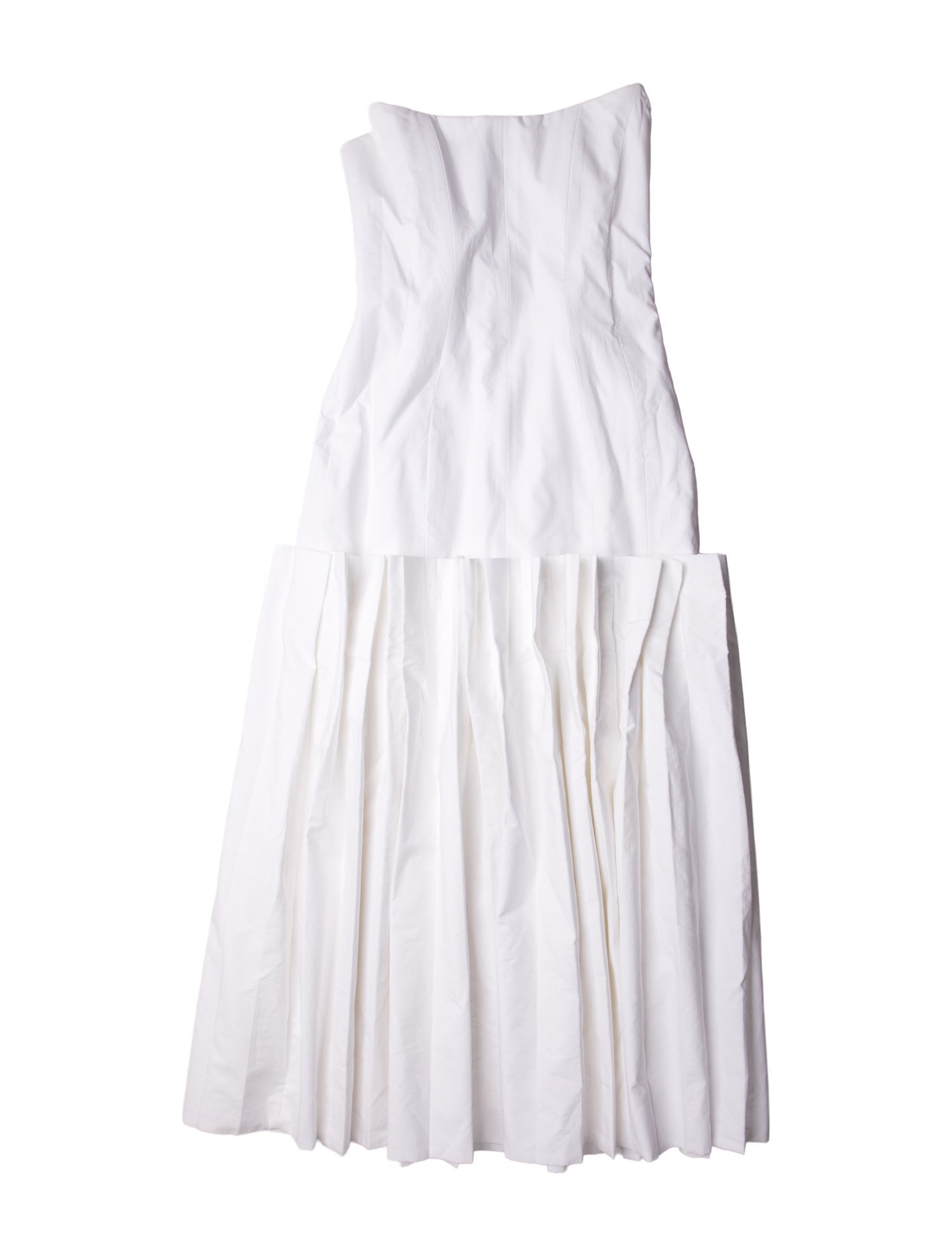 Interior Strapless Midi Length Dress
