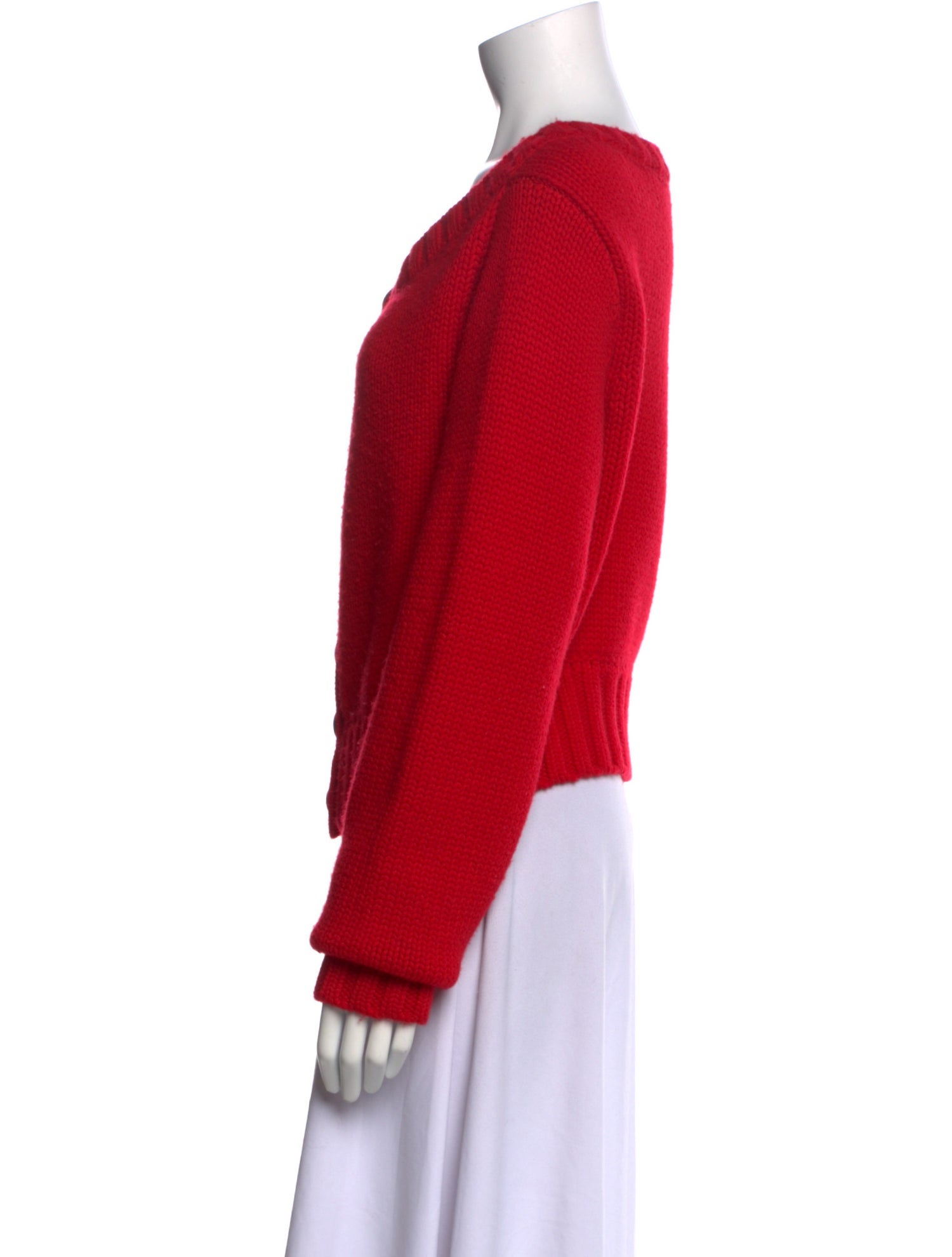 Interior Cashmere Scoop Neck Sweater