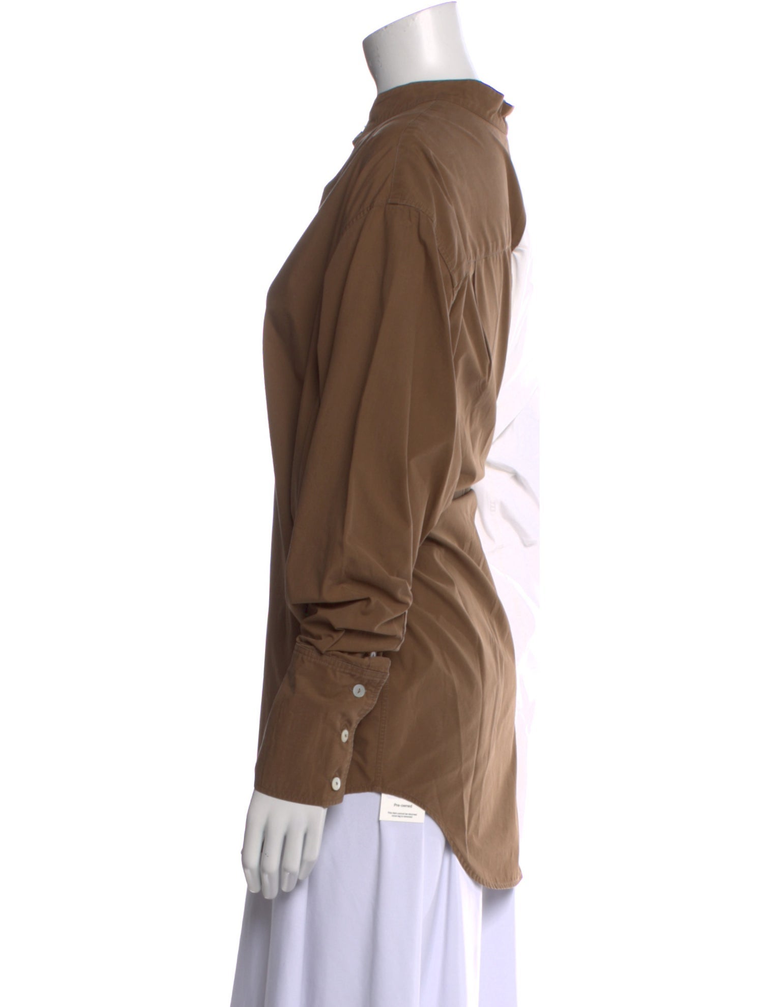 Interior Mock Neck Long Sleeve Tunic