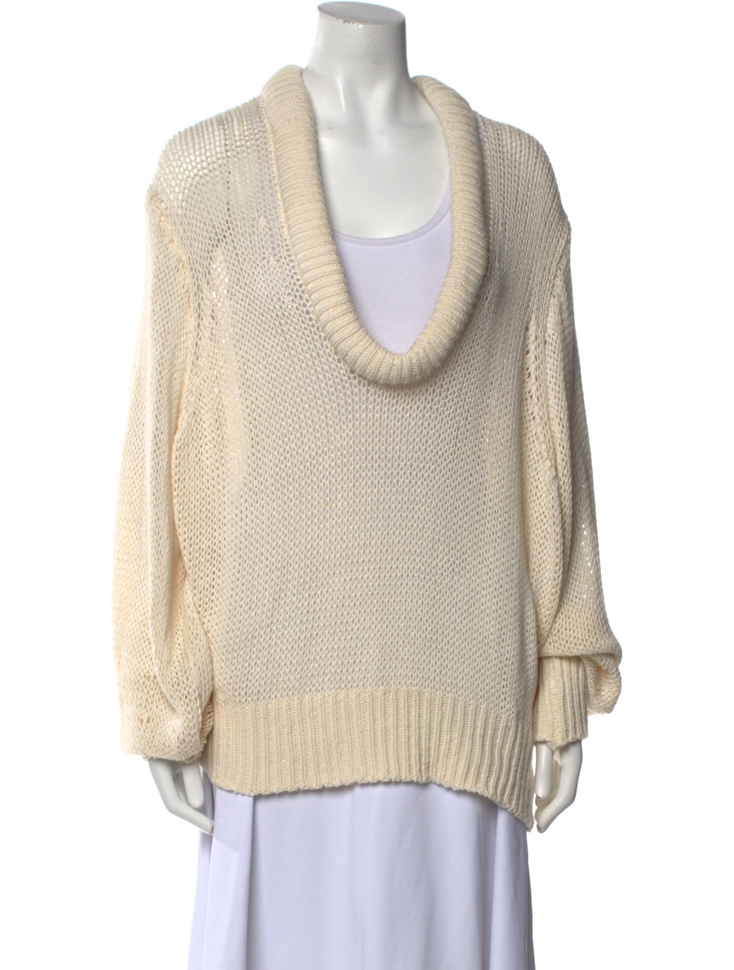 Interior Cowl Neck Sweater