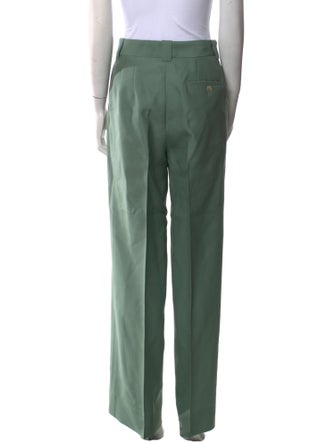 Interior Virgin Wool Wide Leg Pants