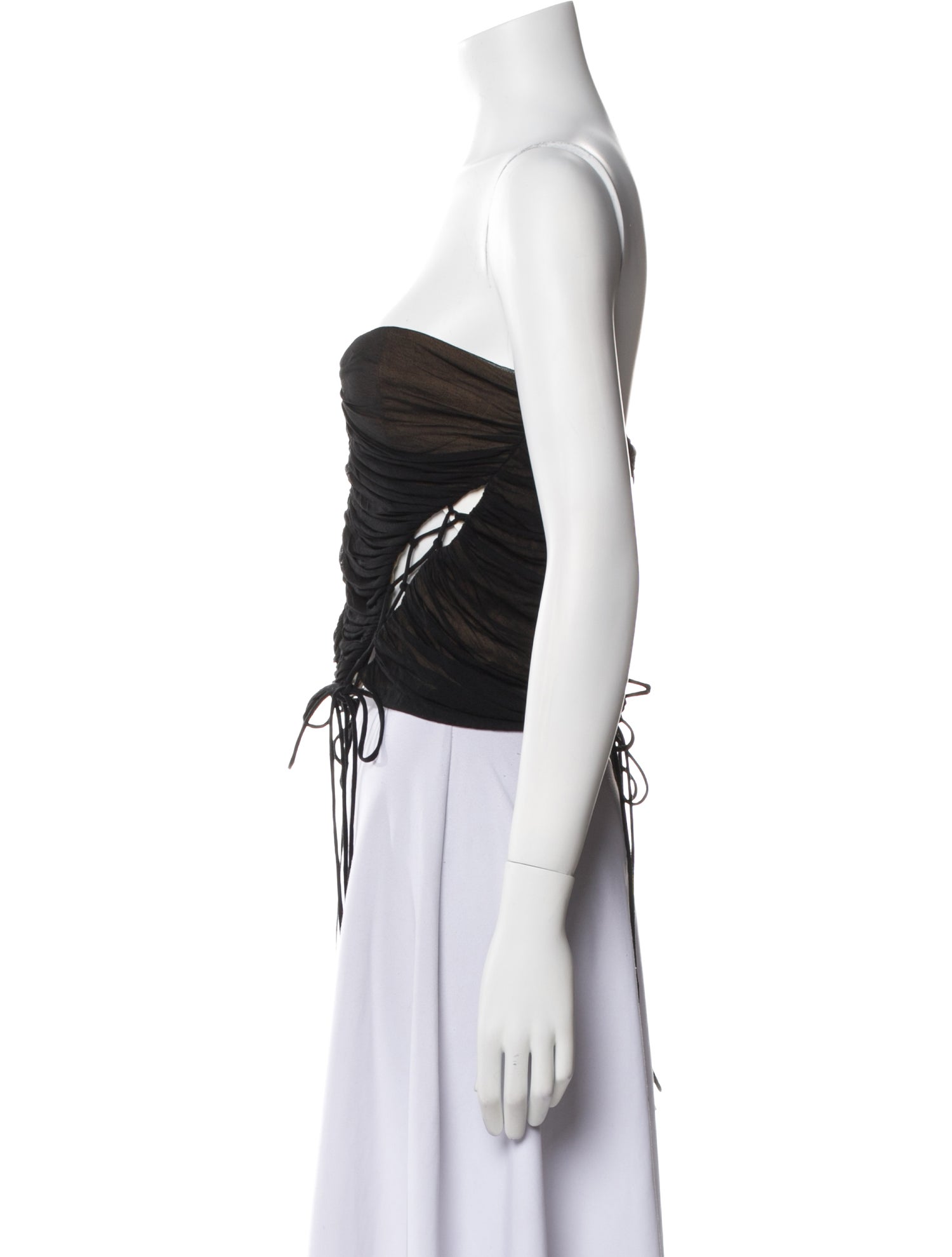 Interior Strapless Crop Top w/ Tags