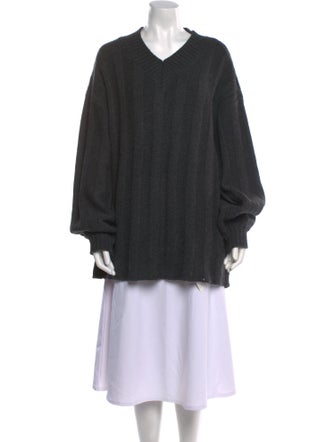 Interior Cashmere V-Neck Sweater