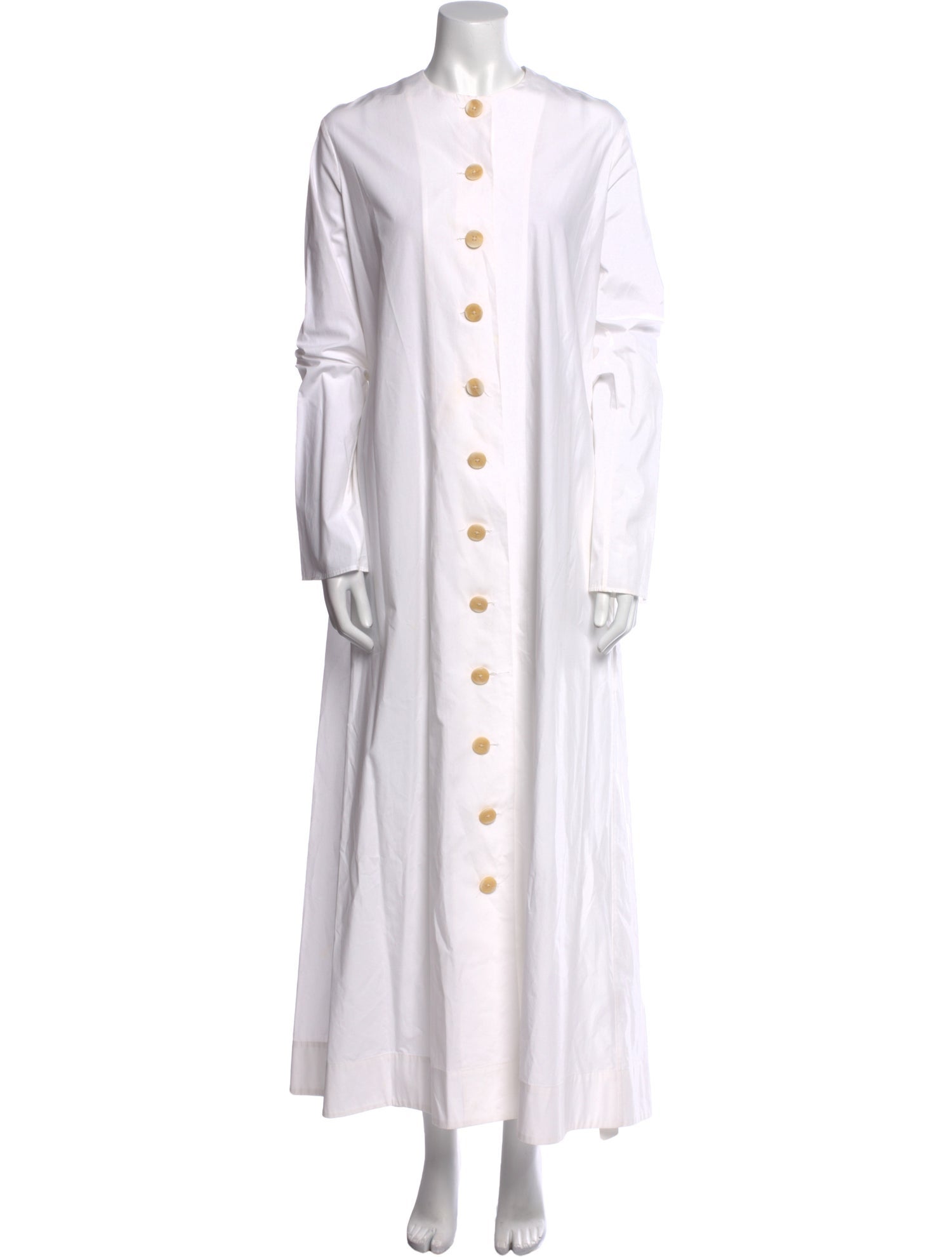 Interior Mock Neck Long Dress