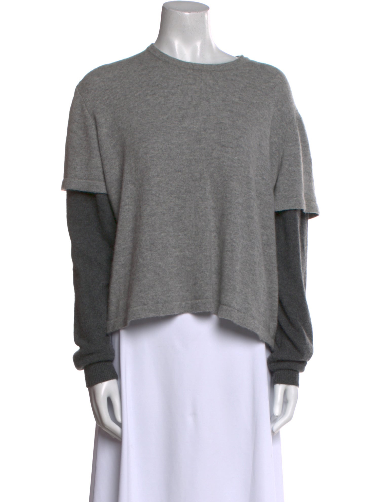 Interior Cashmere Crew Neck Sweater