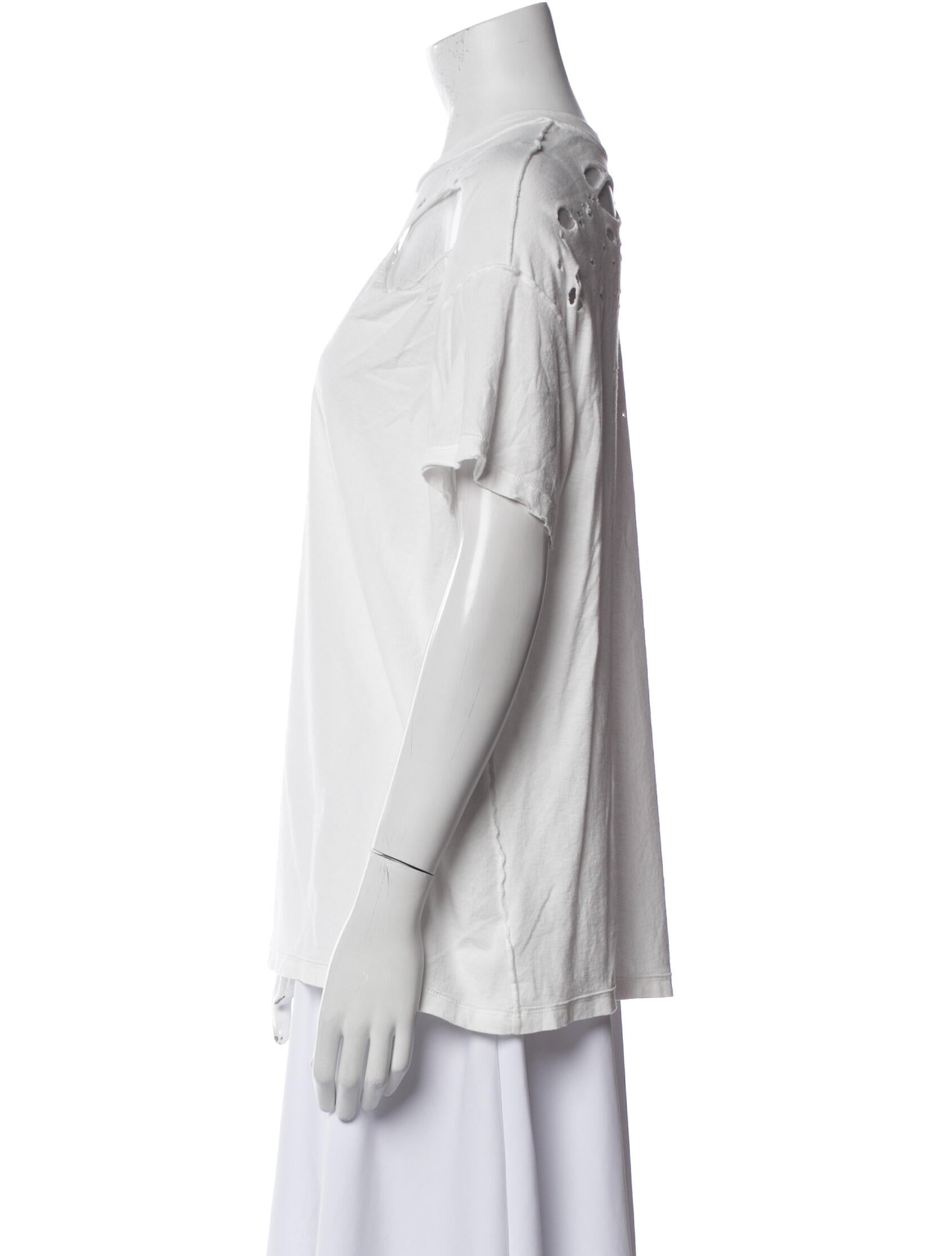 Interior Crew Neck Short Sleeve T-Shirt