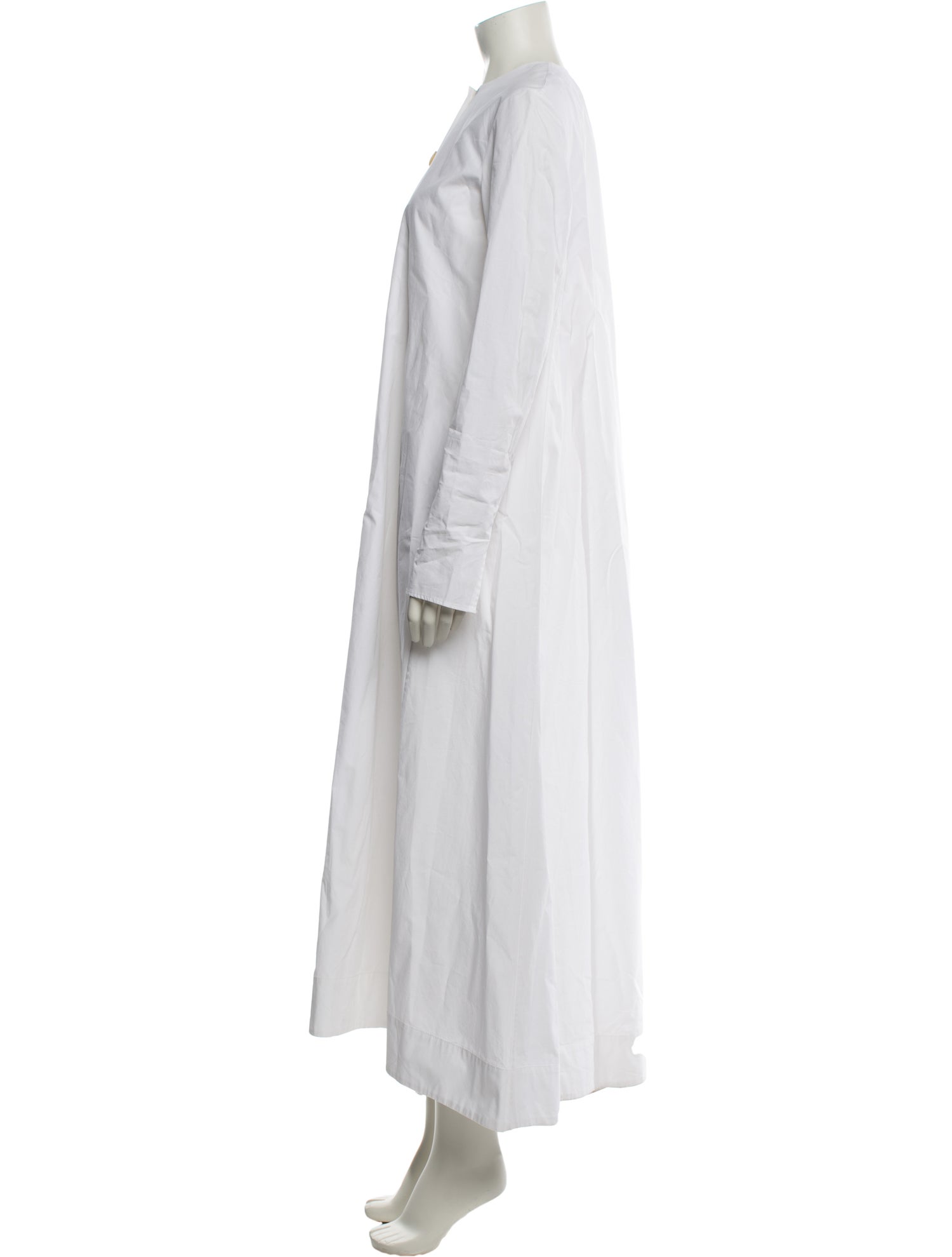 Interior Crew Neck Long Dress