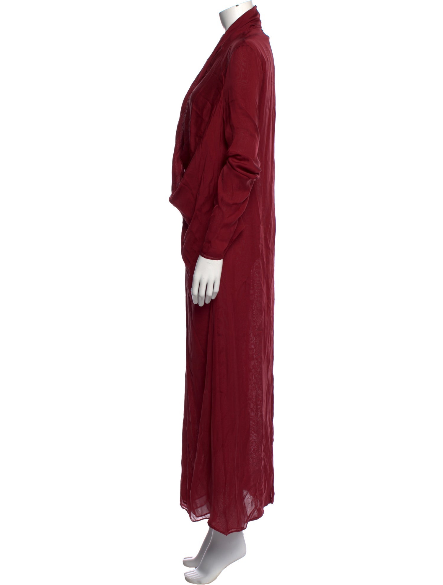 Interior Silk Long Dress w/ Tags