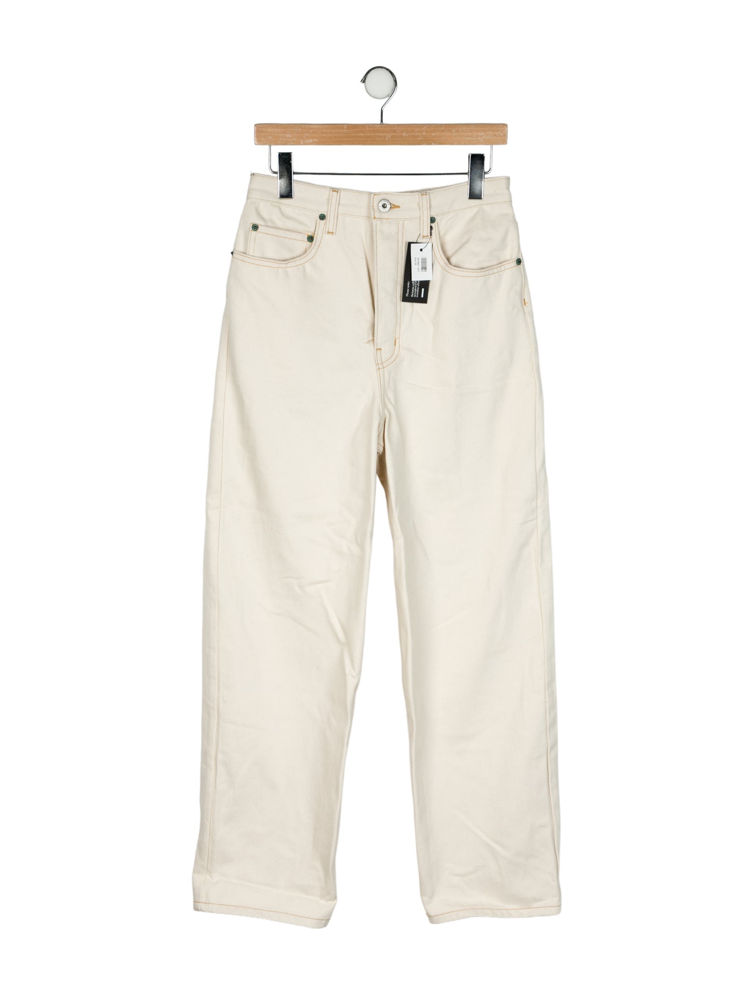 Interior Mid-Rise Wide Leg Jeans w/ Tags