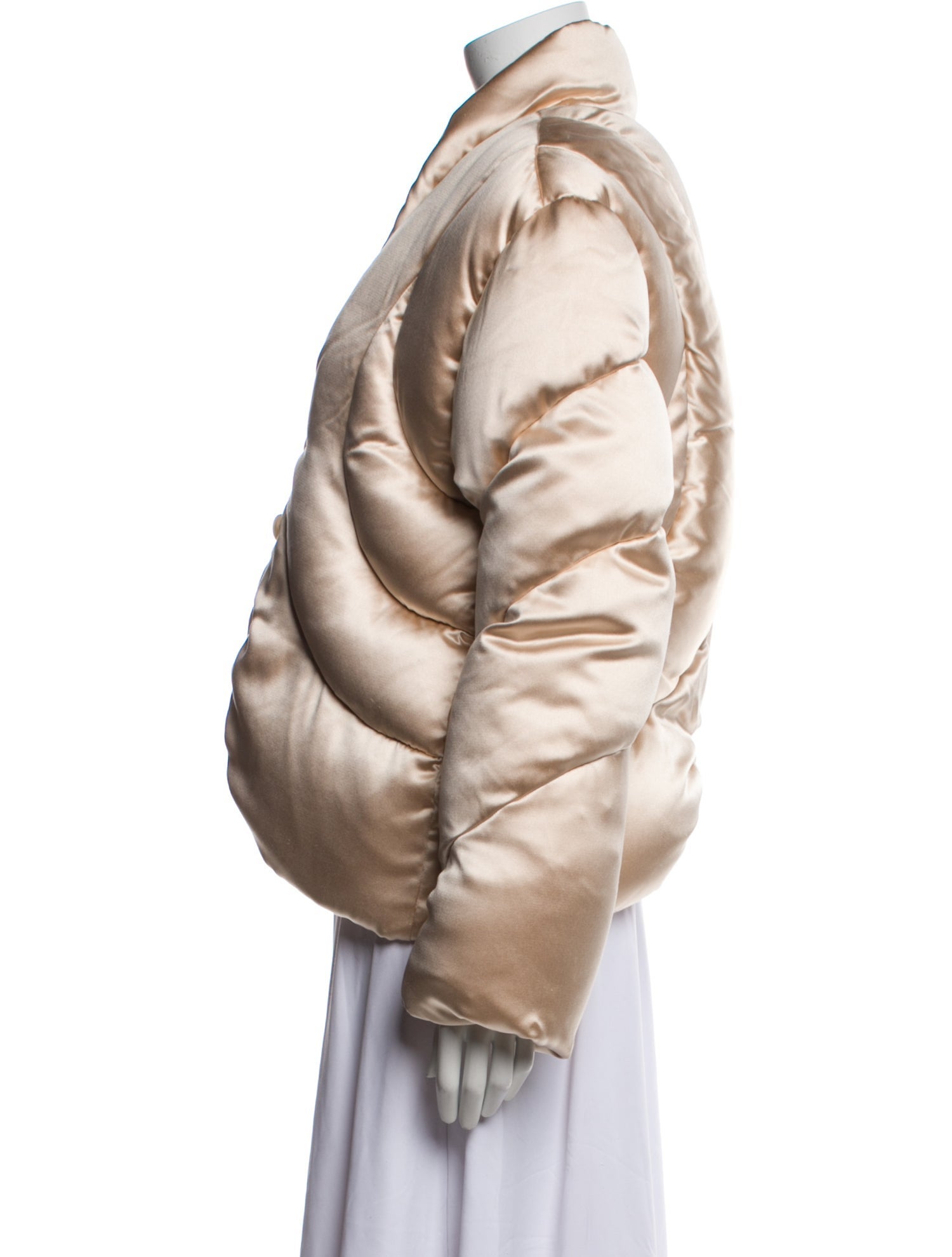 Interior Silk Down Coat
