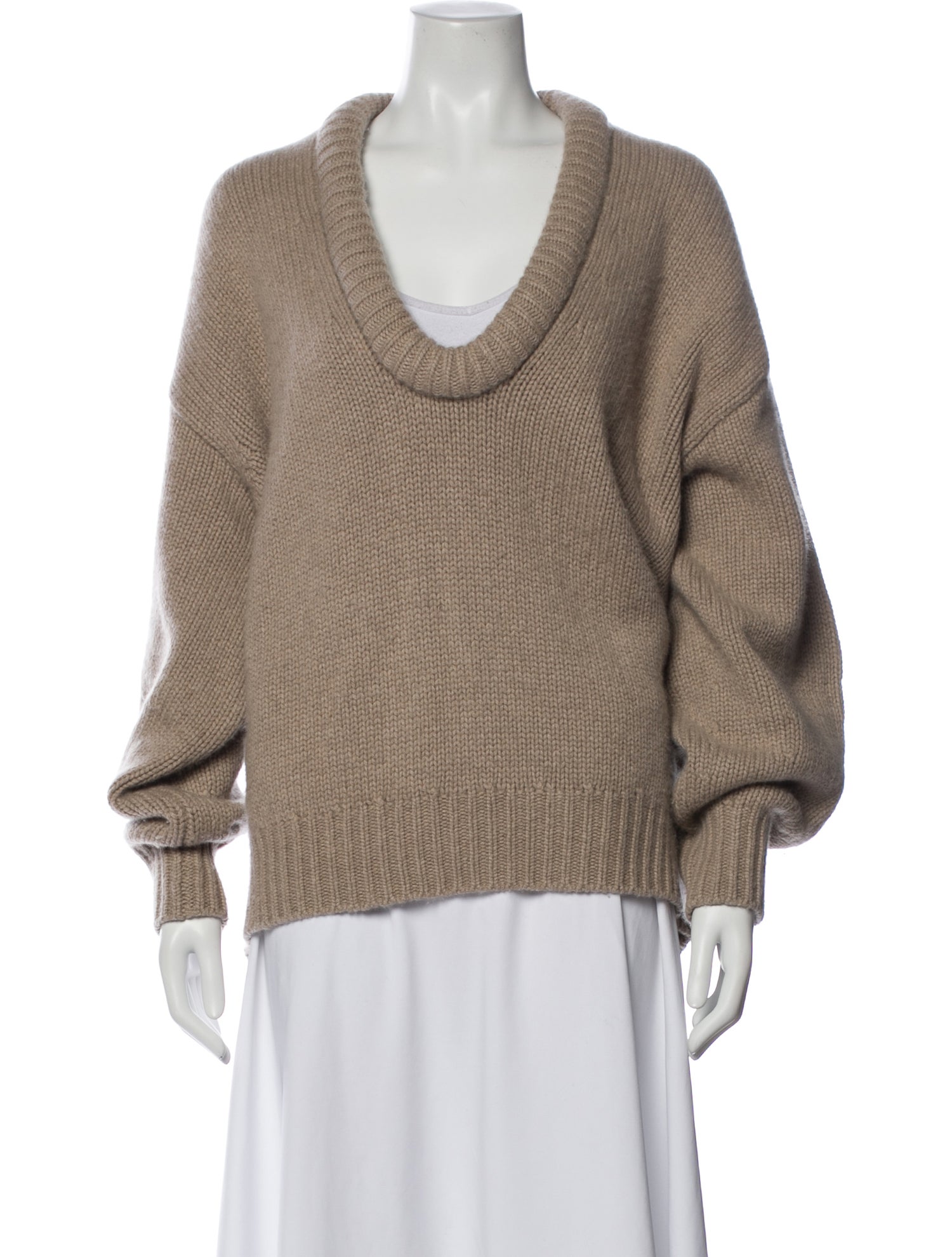 Interior Cashmere V-Neck Sweater