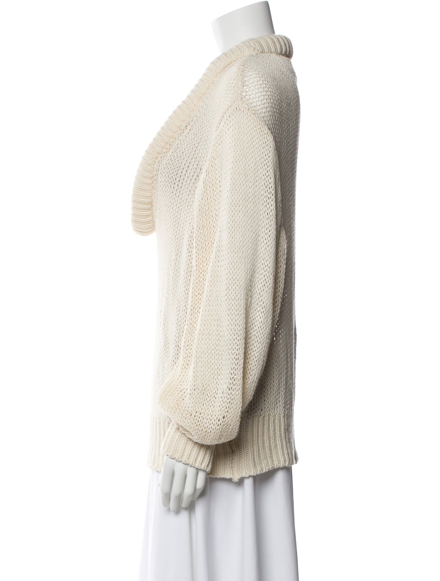 Interior Scoop Neck Sweater