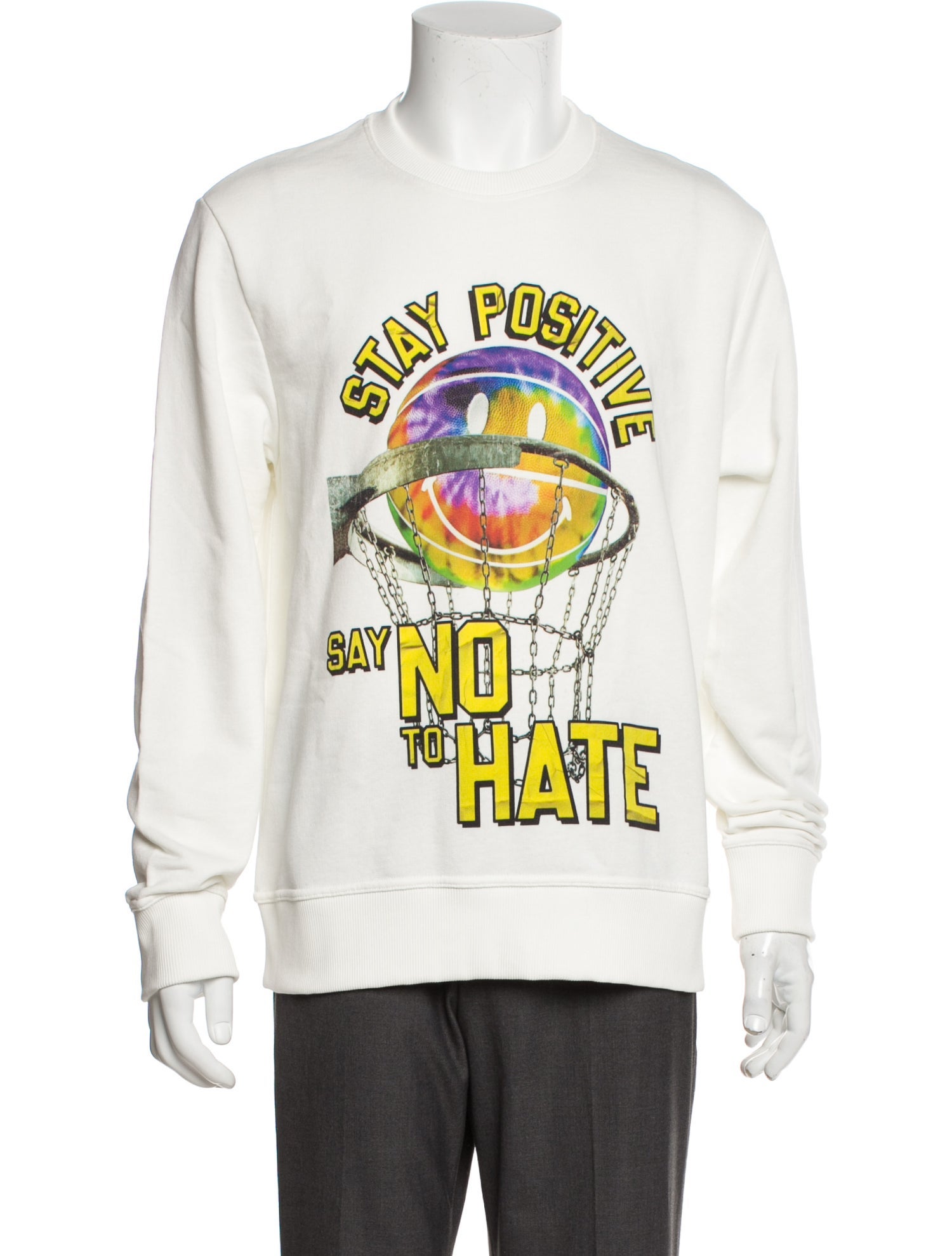 Ih Nom Uh Nit Graphic Print Crew Neck Sweatshirt w/ Tags