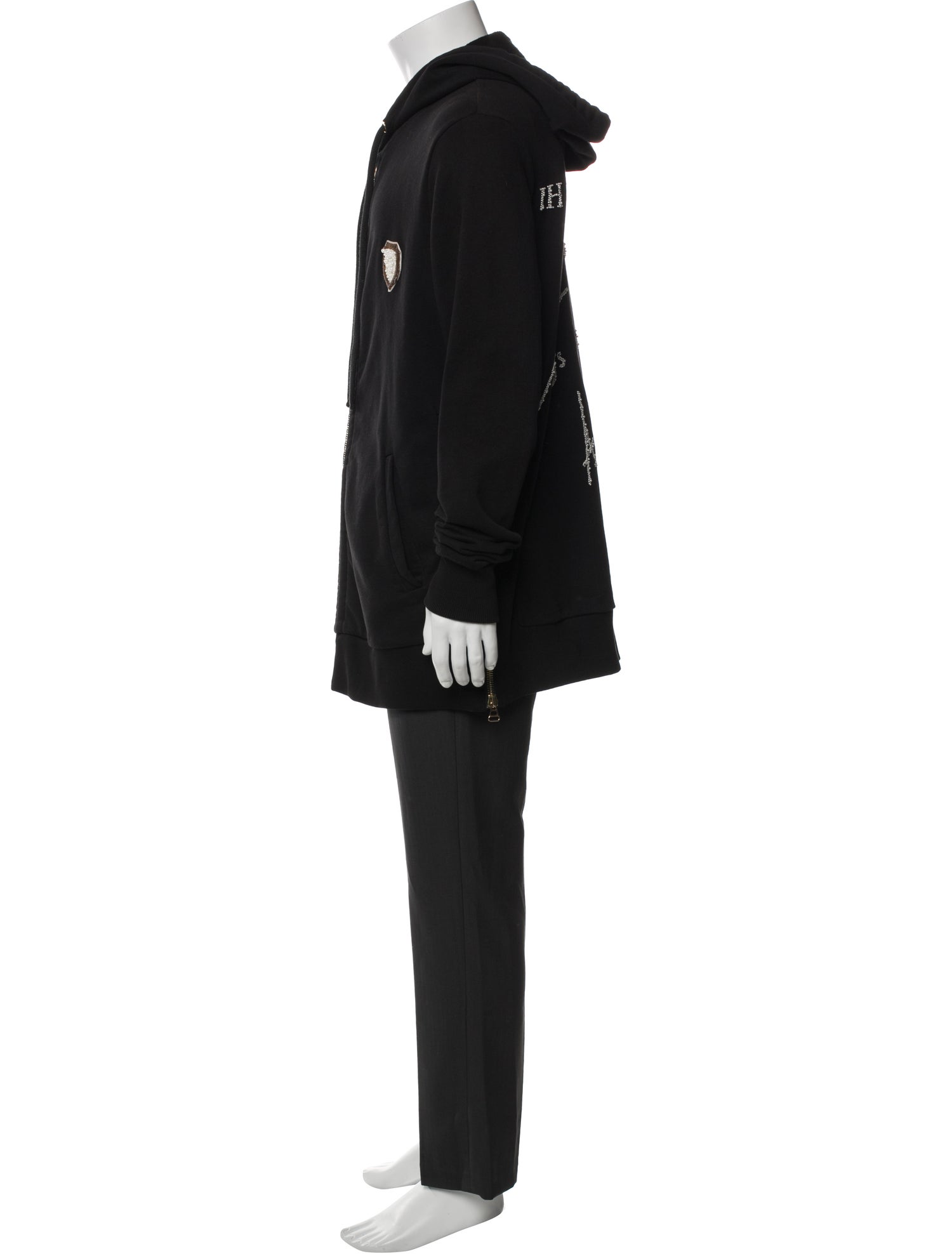 Ih Nom Uh Nit Crew Neck Long Sleeve Hoodie