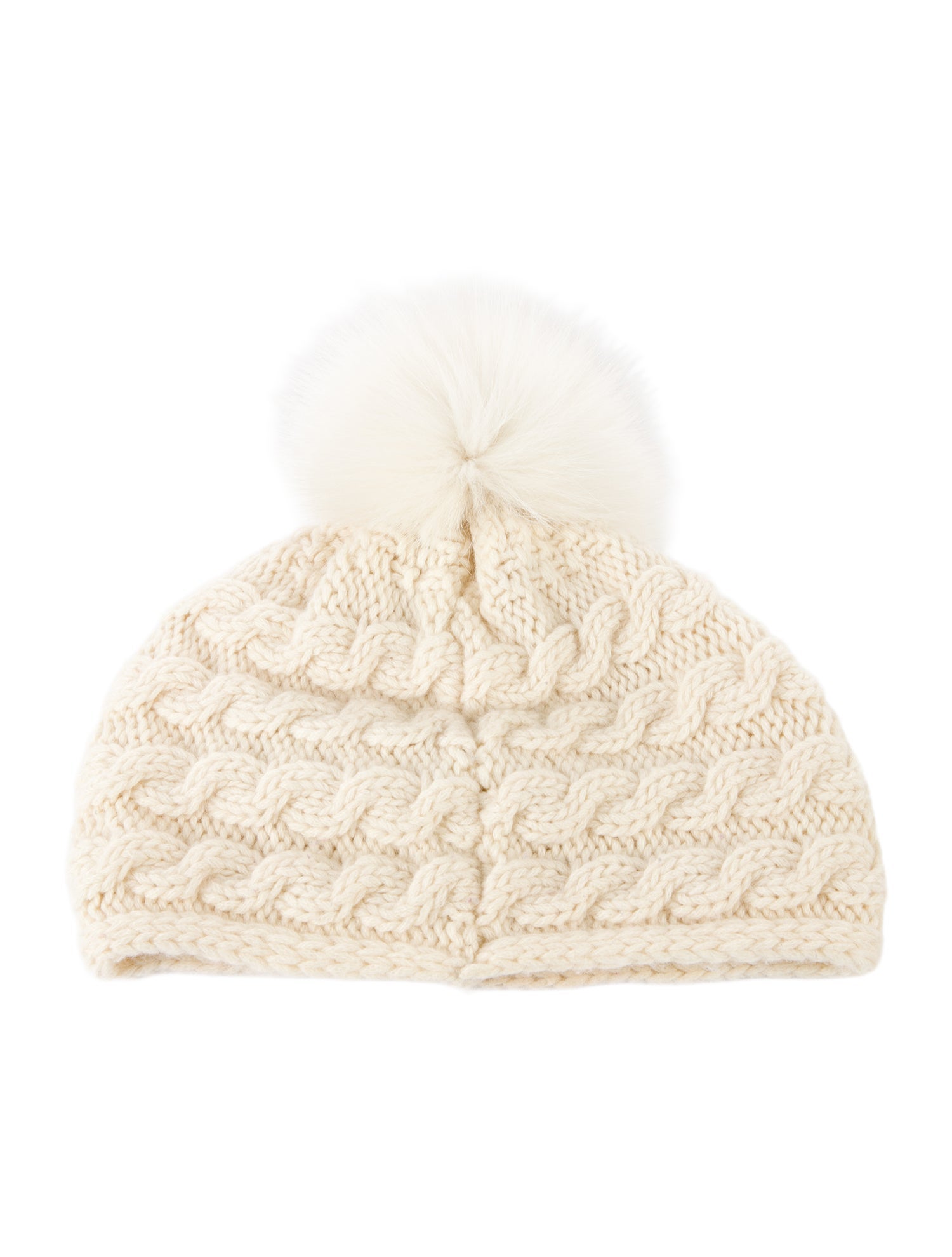 Inverni Fur-Trimmed Beanie