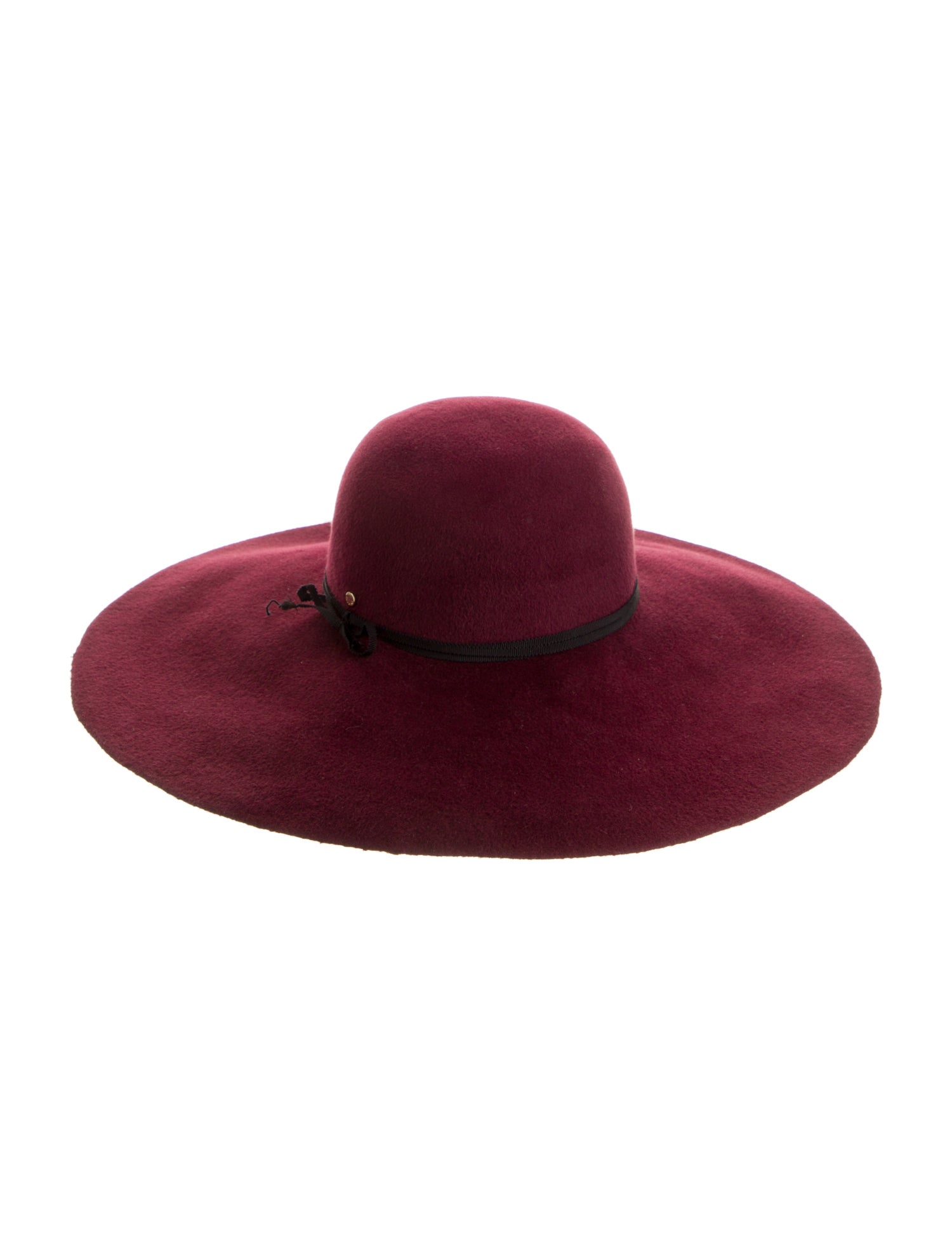 Inverni Rabbit Hair Wide Brim Hat