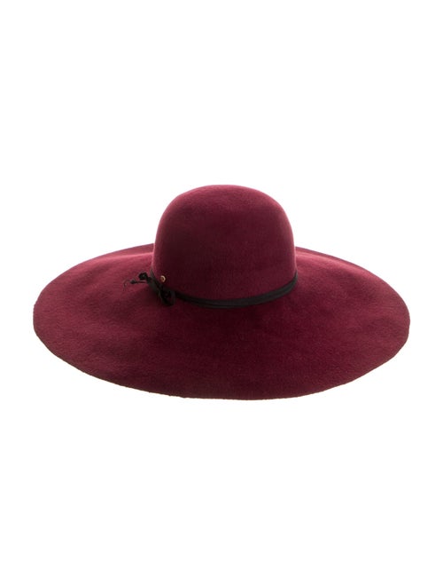 Inverni Rabbit Hair Wide Brim Hat