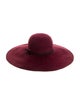 Inverni Rabbit Hair Wide Brim Hat