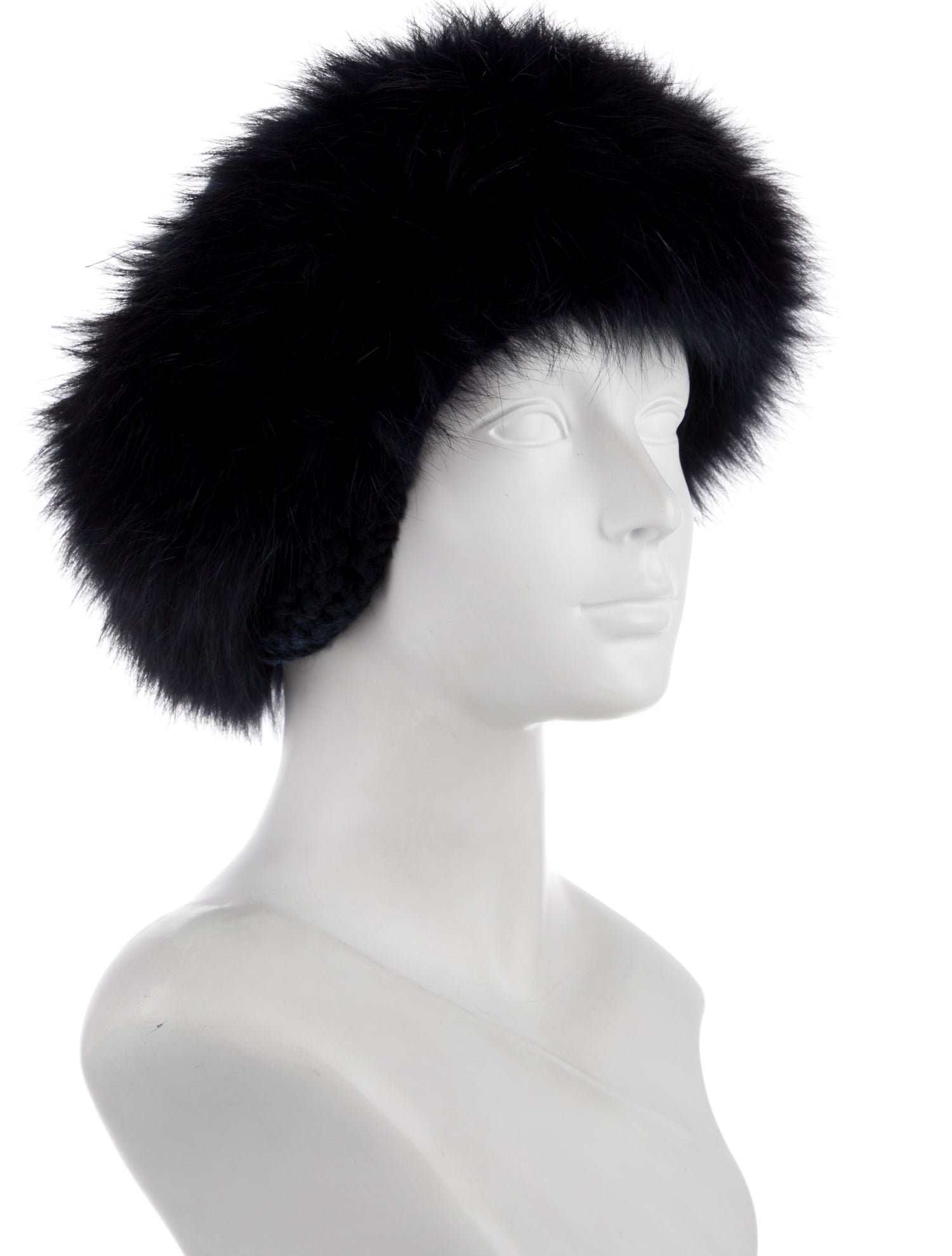 Inverni knitted fur beanie w/Tags