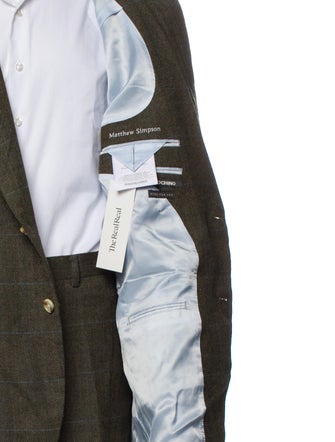 Indochino Wool Plaid Print Two-Piece Suit