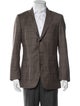 Indochino Wool Plaid Print Blazer
