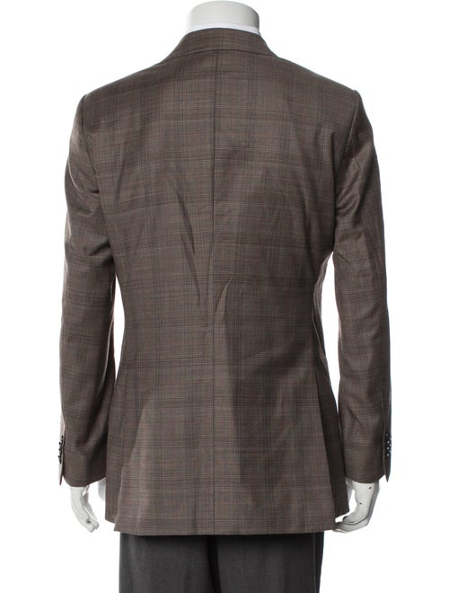 Indochino Wool Plaid Print Blazer