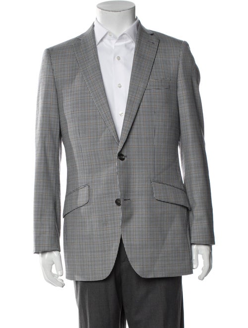Indochino Wool Plaid Print Blazer