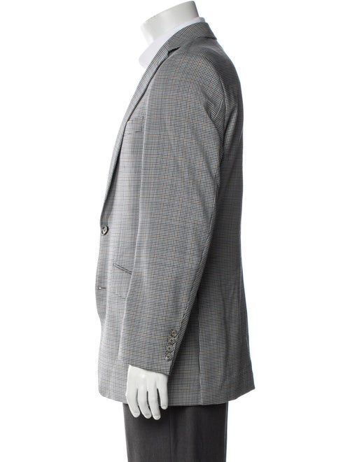 Indochino Wool Plaid Print Blazer