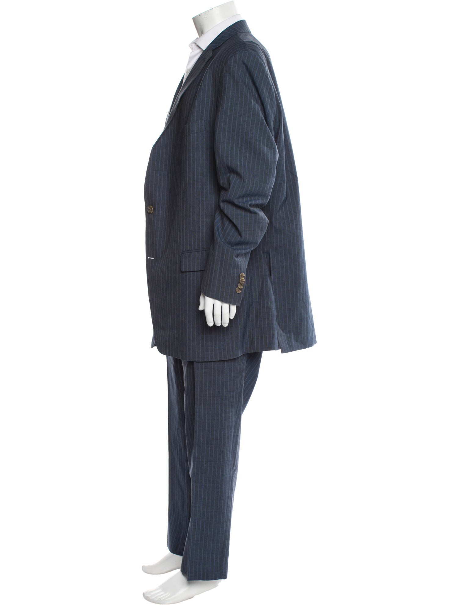 Indochino Wool Striped Two-Piece Suit