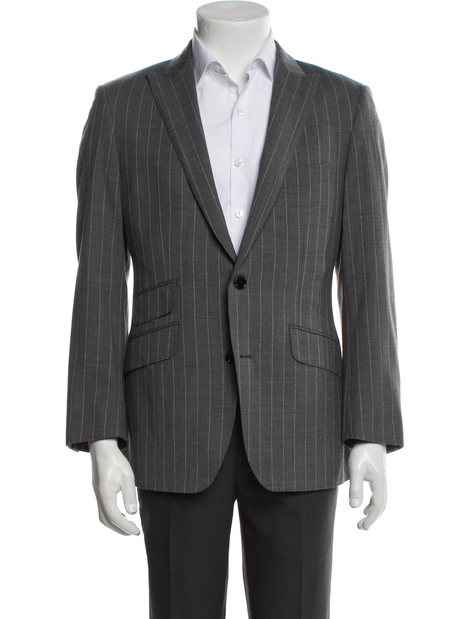 Indochino Wool Striped Blazer