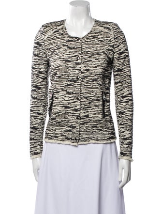 Iro Tweed Pattern Evening Jacket