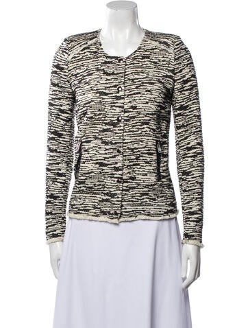 Iro Jackets Tweed Pattern Evening Jacket Us4, Fr36 | S