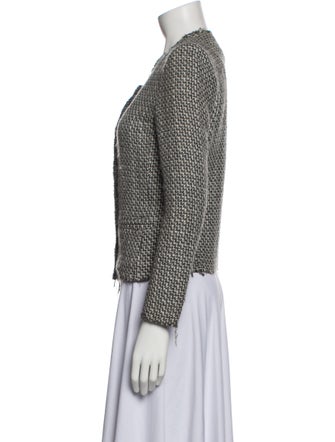 Iro Tweed Pattern Evening Jacket