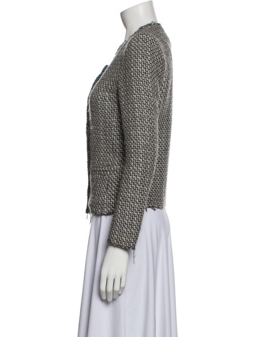 Iro Tweed Pattern Evening Jacket