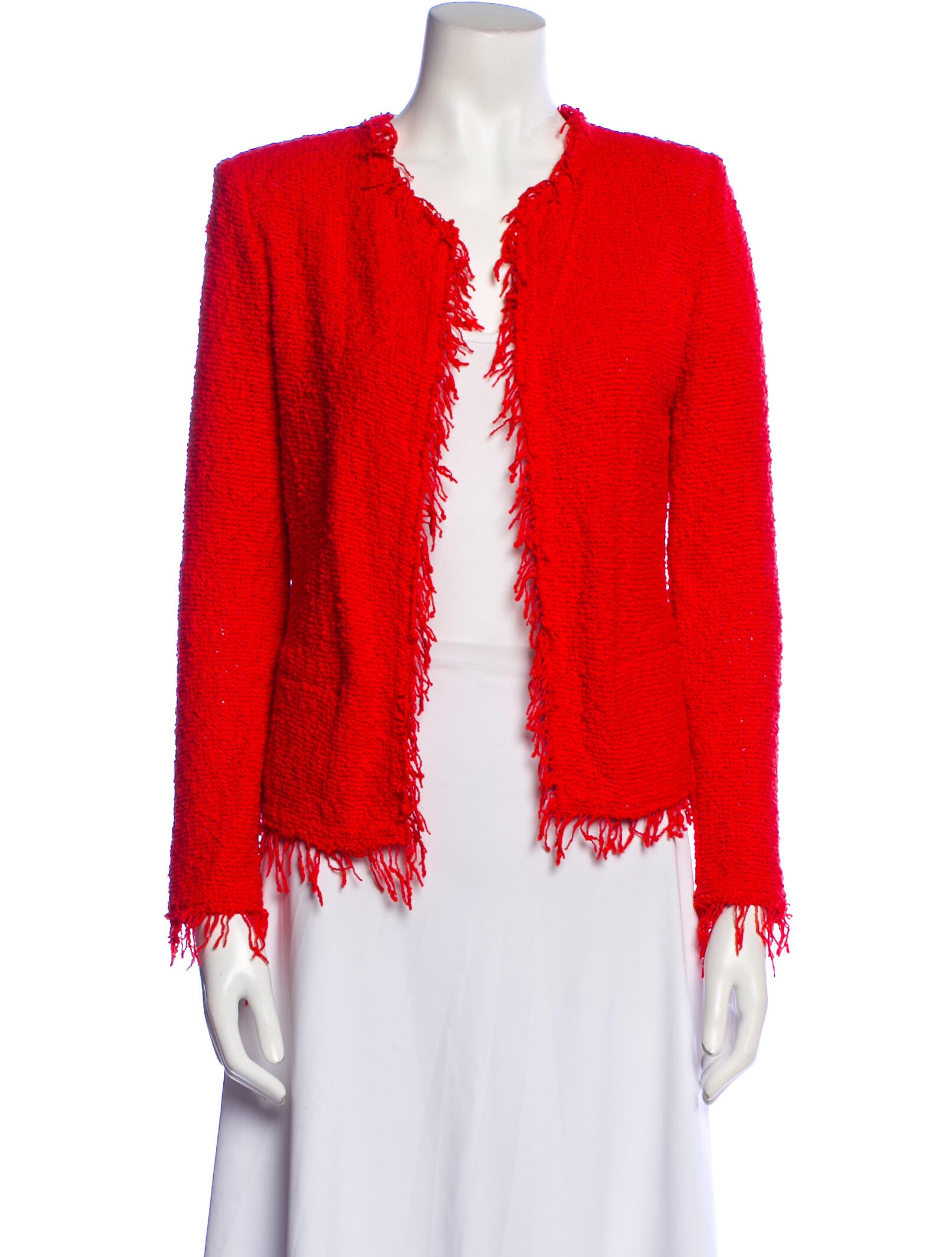 Iro Tweed Pattern Evening Jacket Pink Jackets, Clothing WIR130161