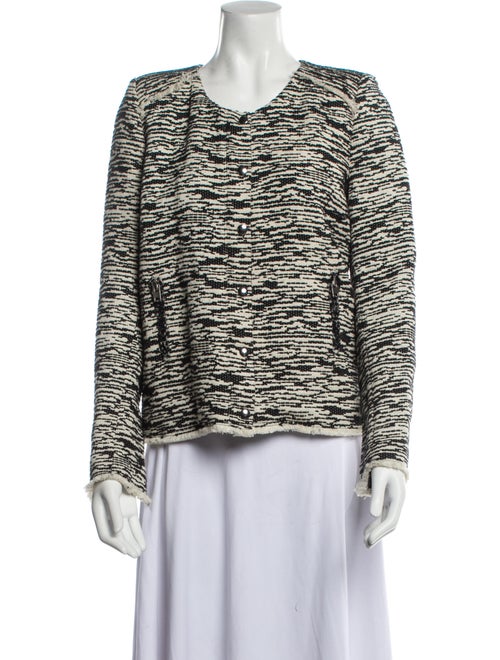 Iro Tweed Pattern Evening Jacket