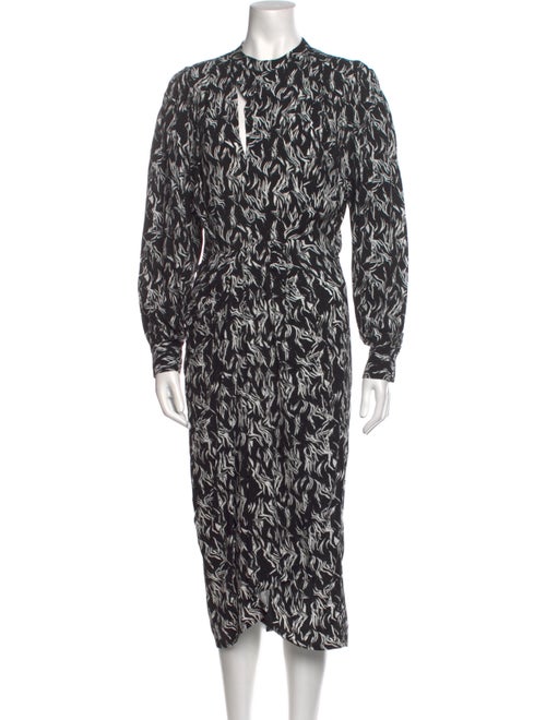 Iro Printed Midi Length Dress