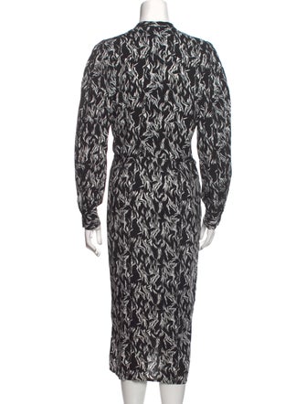 Iro Printed Midi Length Dress
