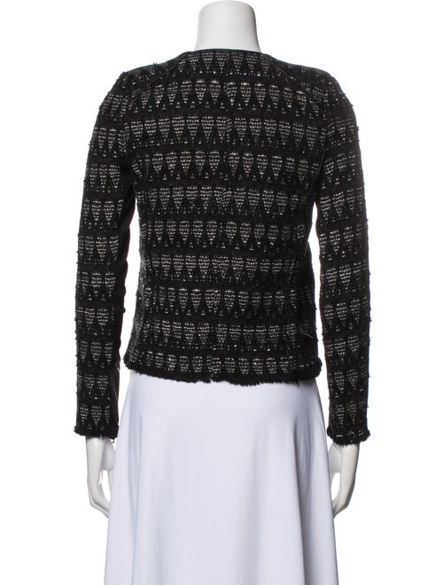 Iro Tweed Pattern Evening Jacket