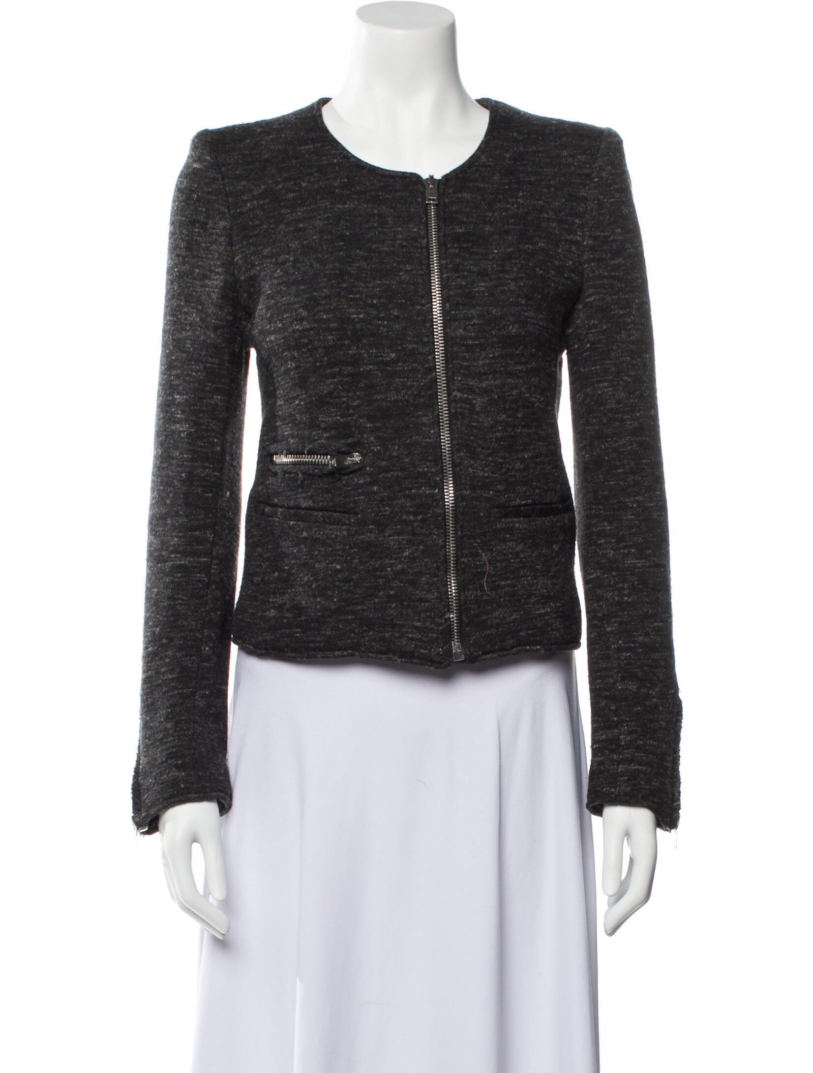 Iro Tweed Pattern Evening Jacket