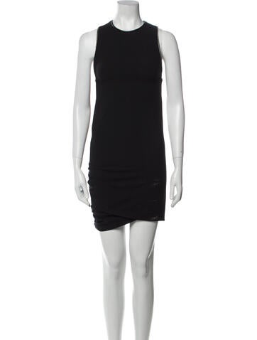 Iro Dresses Crew Neck Mini Dress XS