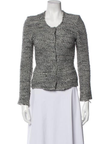 Iro Jackets Tweed Pattern Evening Jacket 0 | XS