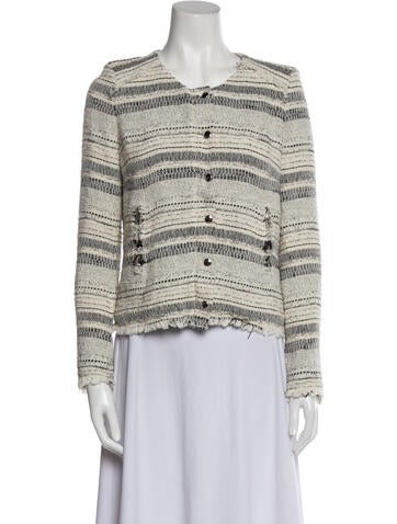 Iro Jackets Striped Evening Jacket 1 | S