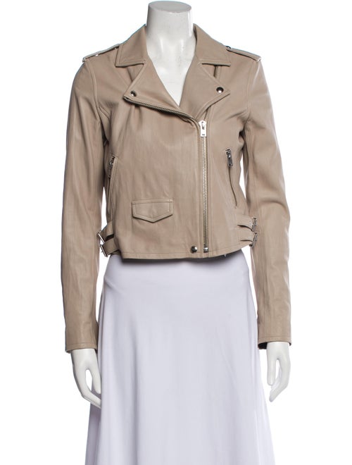 Iro Lamb Leather Biker Jacket