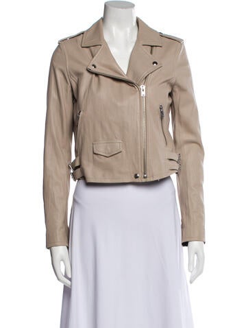 Iro Jackets Lamb Leather Biker Jacket Us8, Fr40 | M