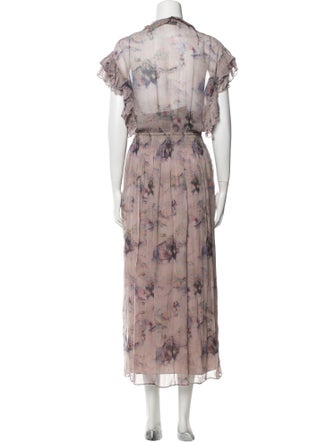 Iro Floral Print Long Dress
